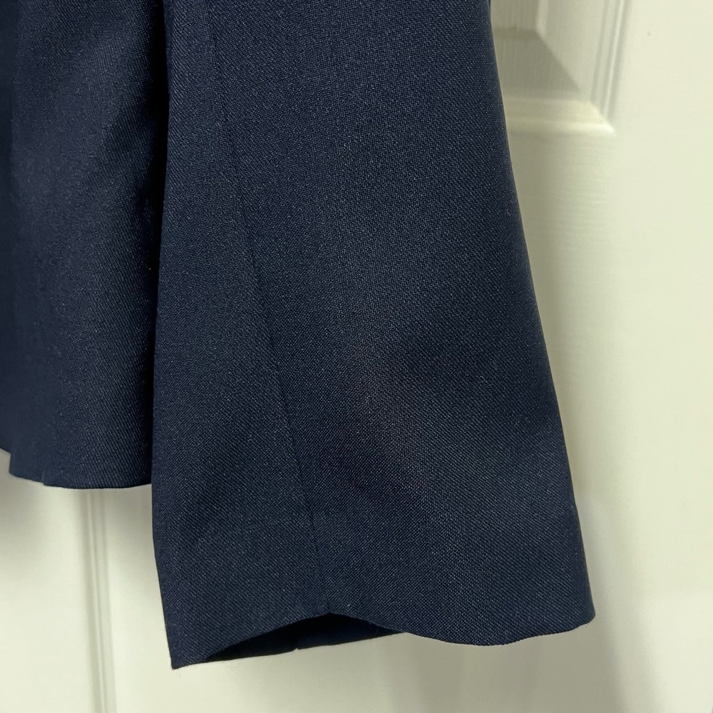Vintage Women's First Lady Navy Skirt Suit - Picture 6 of 16